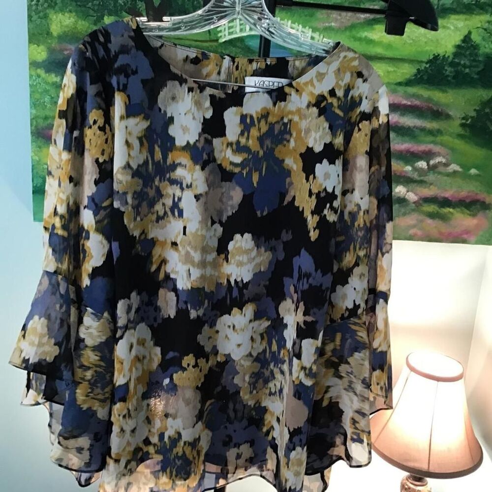 Kasper Women's multi Blouse